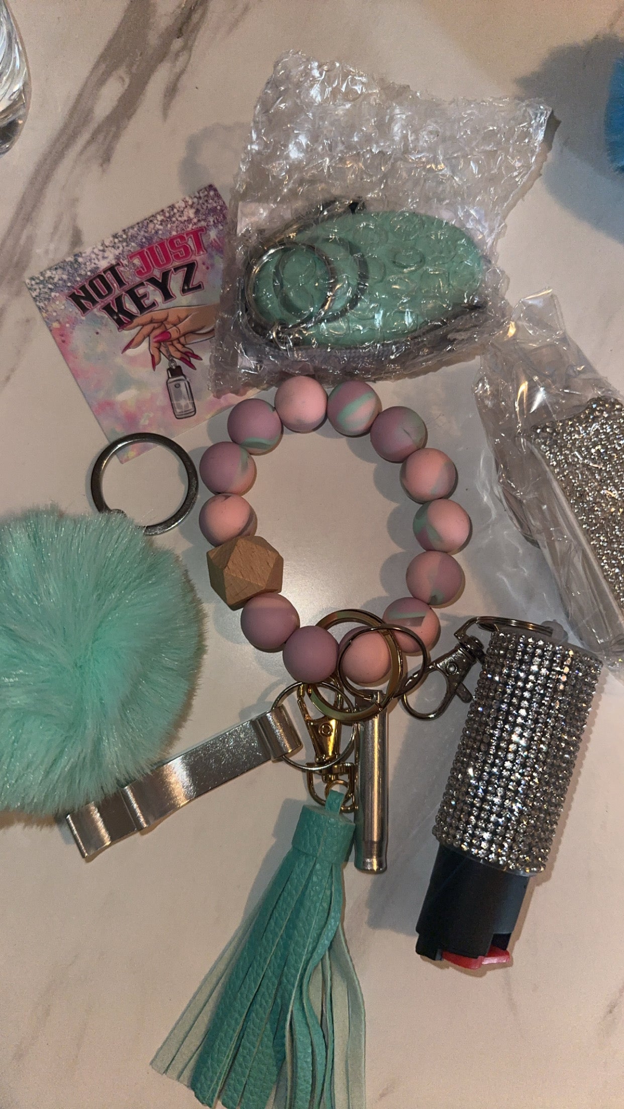 Beaded Wristlet Sets